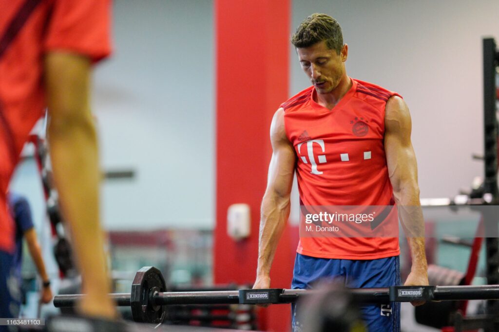 entrenamiento de fuerza en futbol